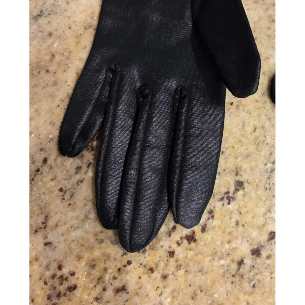 Vintage Womens Size XS-S 6 Black Nylon Formal 12